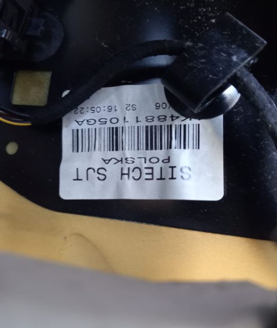 Scaun stanga fata 1K4881105GA Volkswagen VW Touran prima generatie (f