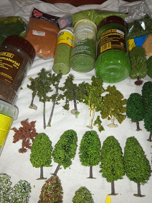 Set mare accesorii diorama Noch Faller BuschHO trenulețe