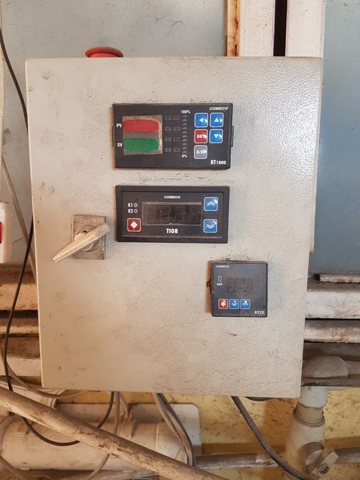 Парогенератор 100kw работи с пелети, дърведен чипс , орехови черупки ,