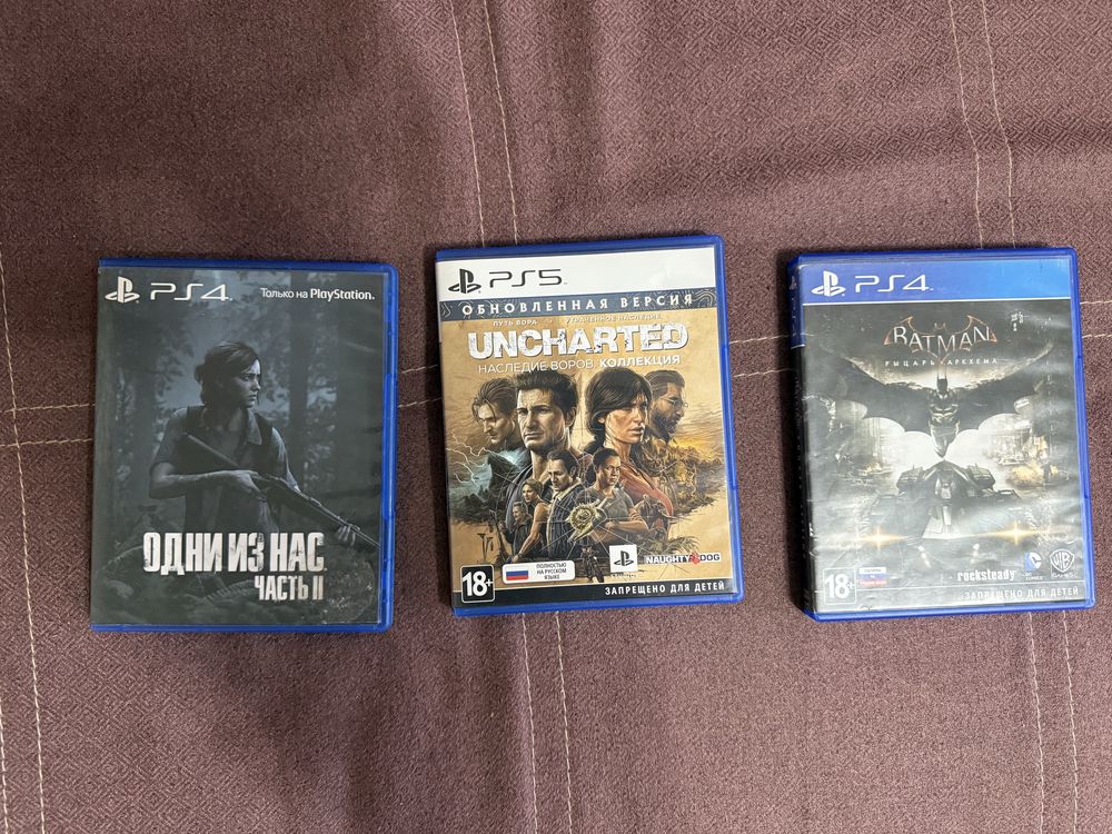 Продам 3 игры от пс5
