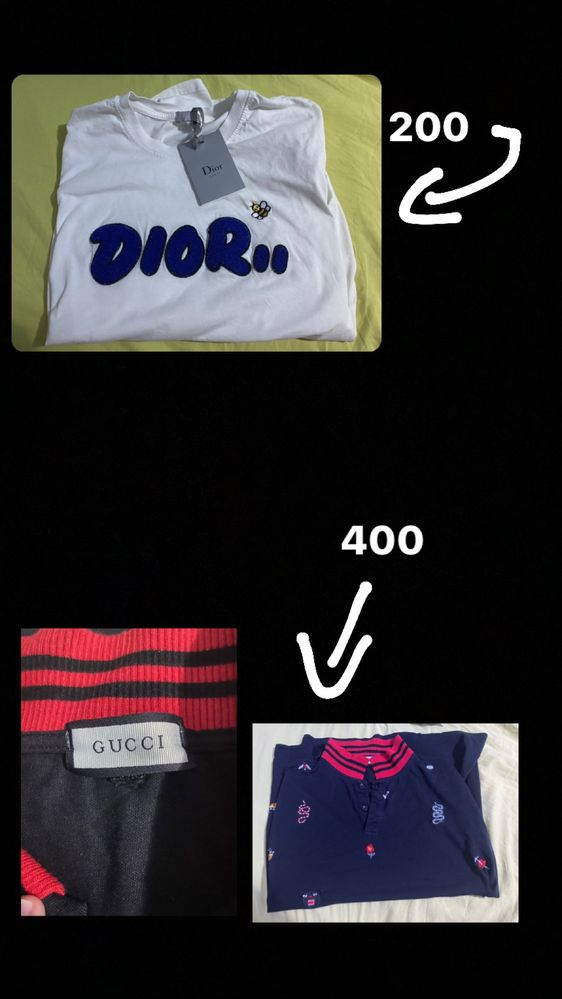 Gucci + Dior tee
