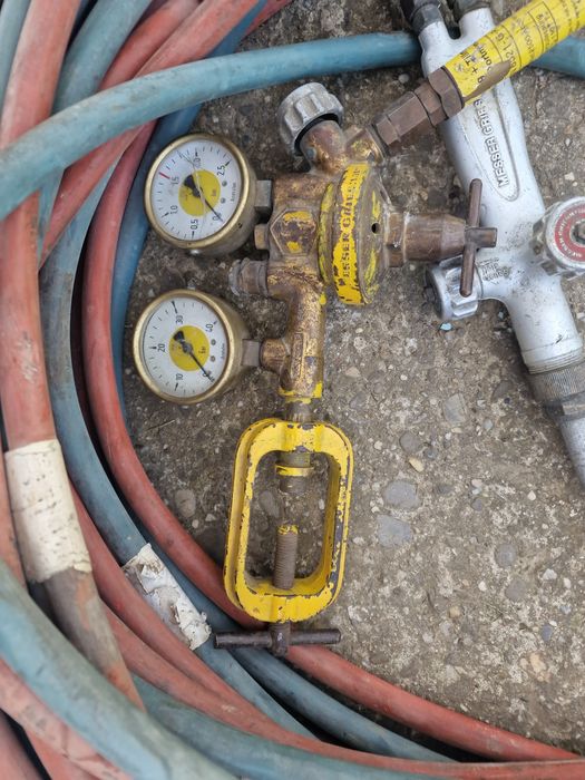 Set furtune autogen cu ceasuri oxigen si gaz 35 metri