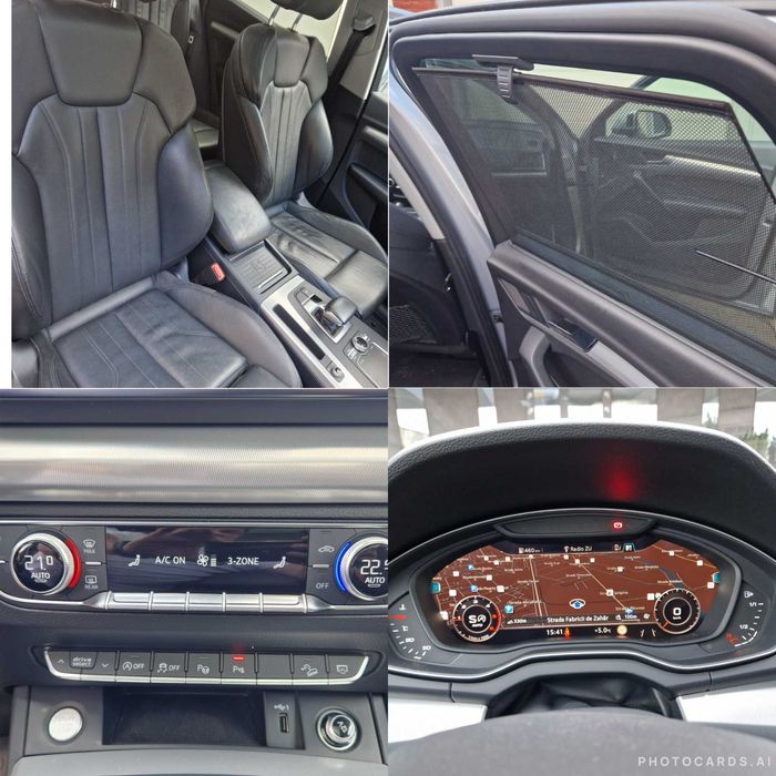 Audi Q5 2018 4x4 garantie 108mii TVA pano cockpit 360 ACC lane blind