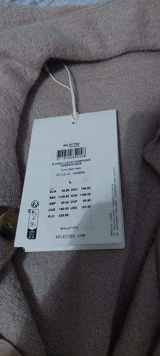 Cardigan barbatesc NOU (cu eticheta)