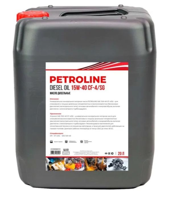 Моторное масло PETROLINE 15W-40