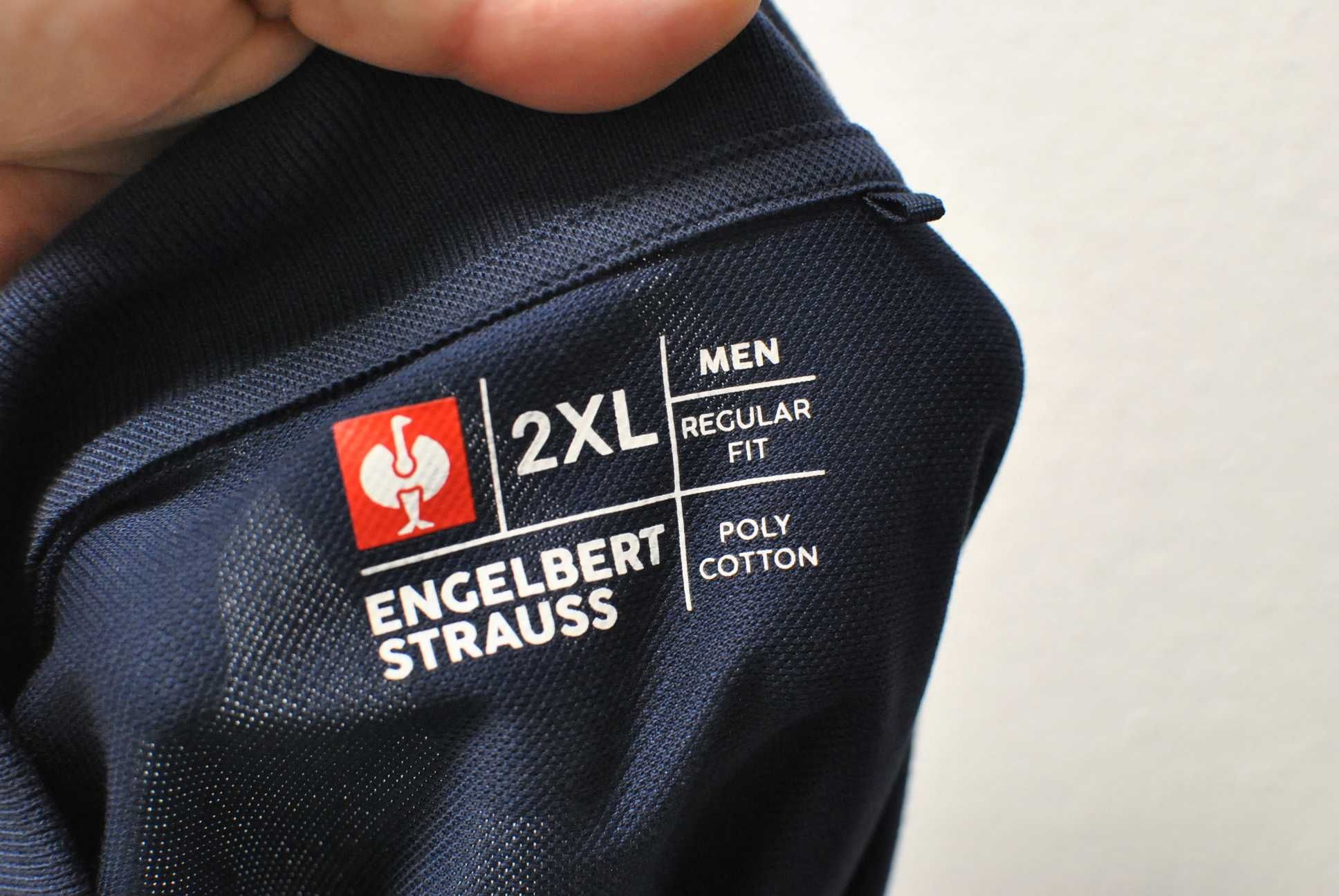 Engelbert Strauss tricou polo de bumbac mas XXL  (2198)