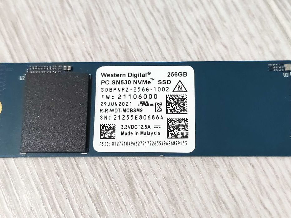 SSD WD 256GB nou