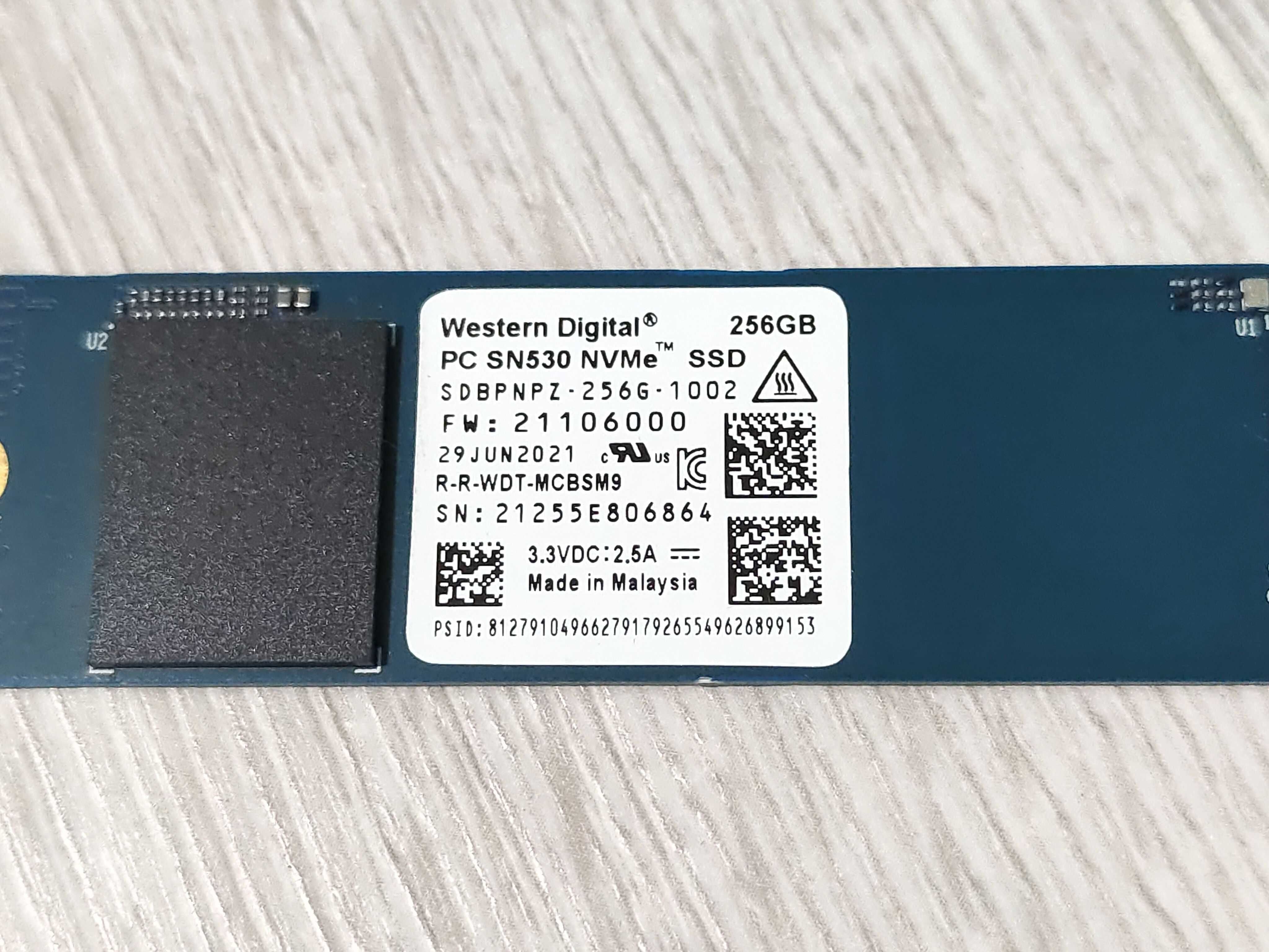 SSD WD 256GB nou