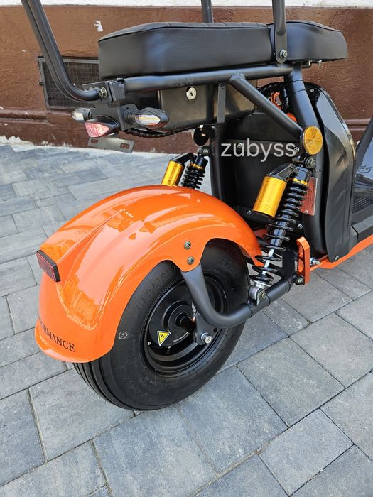 Scuter Electric Citycoco Smarda 1500W fara permis  25-45km/h