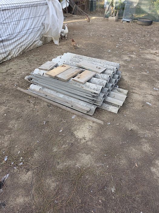 Placi de azbest  folosite