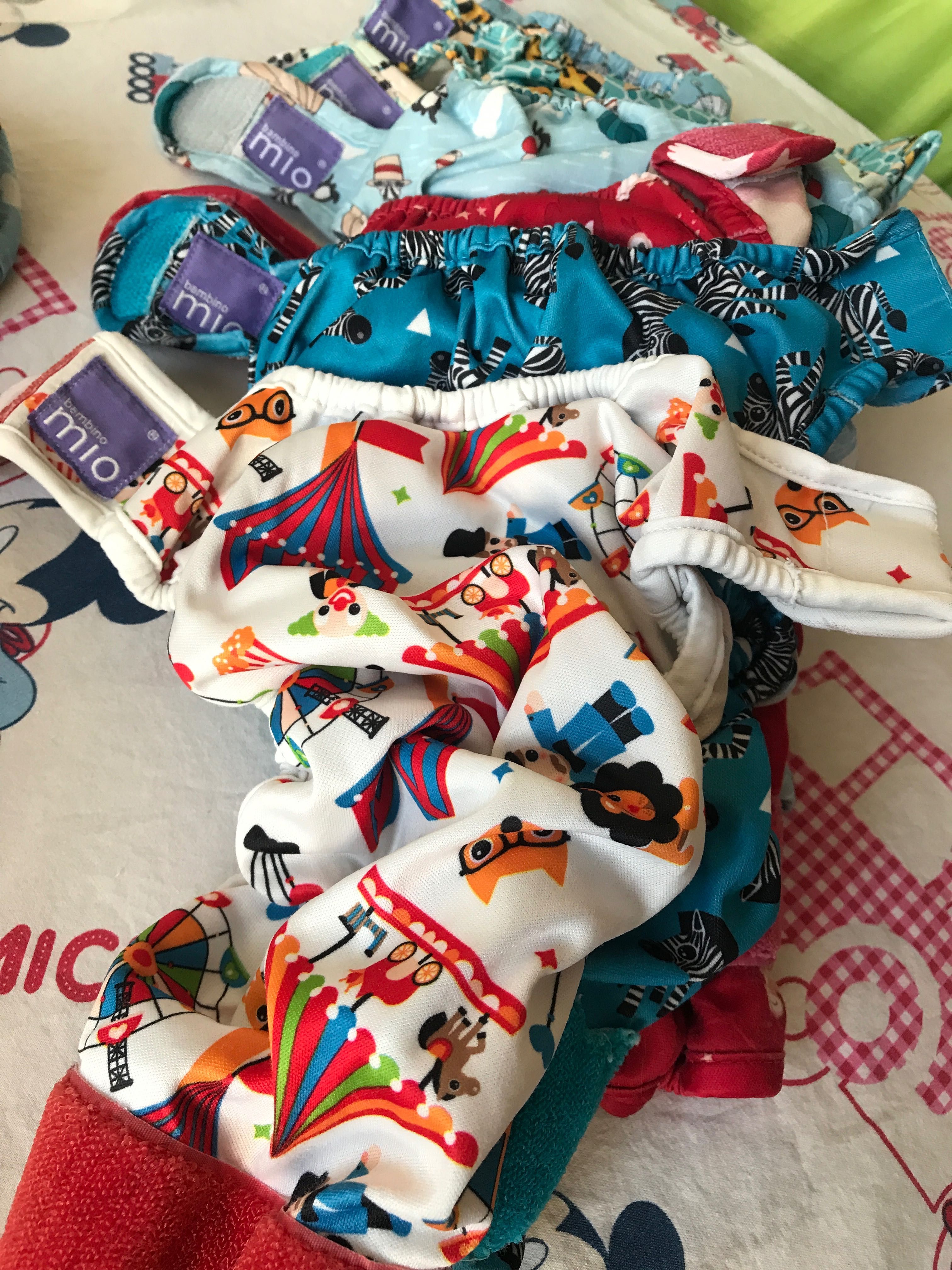 Bambino Mio Пелени Памперси Подложки Чанти за Многократна Употреба