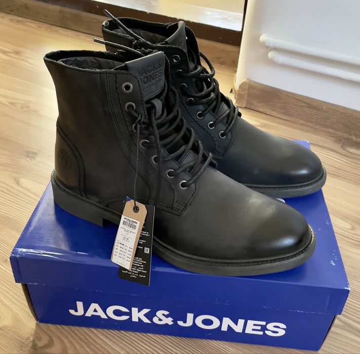 Ghete de piele JACK&JONES / Produs NOU / M:43
