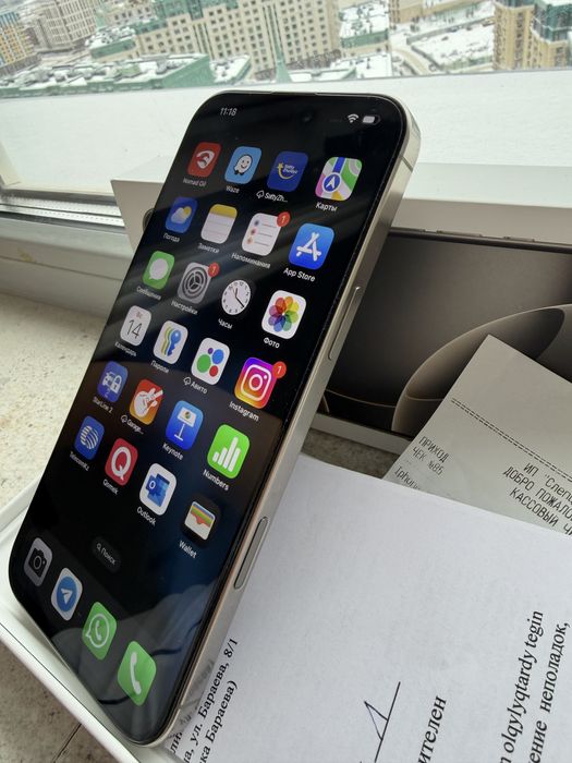 Iphone 16 pro max 256