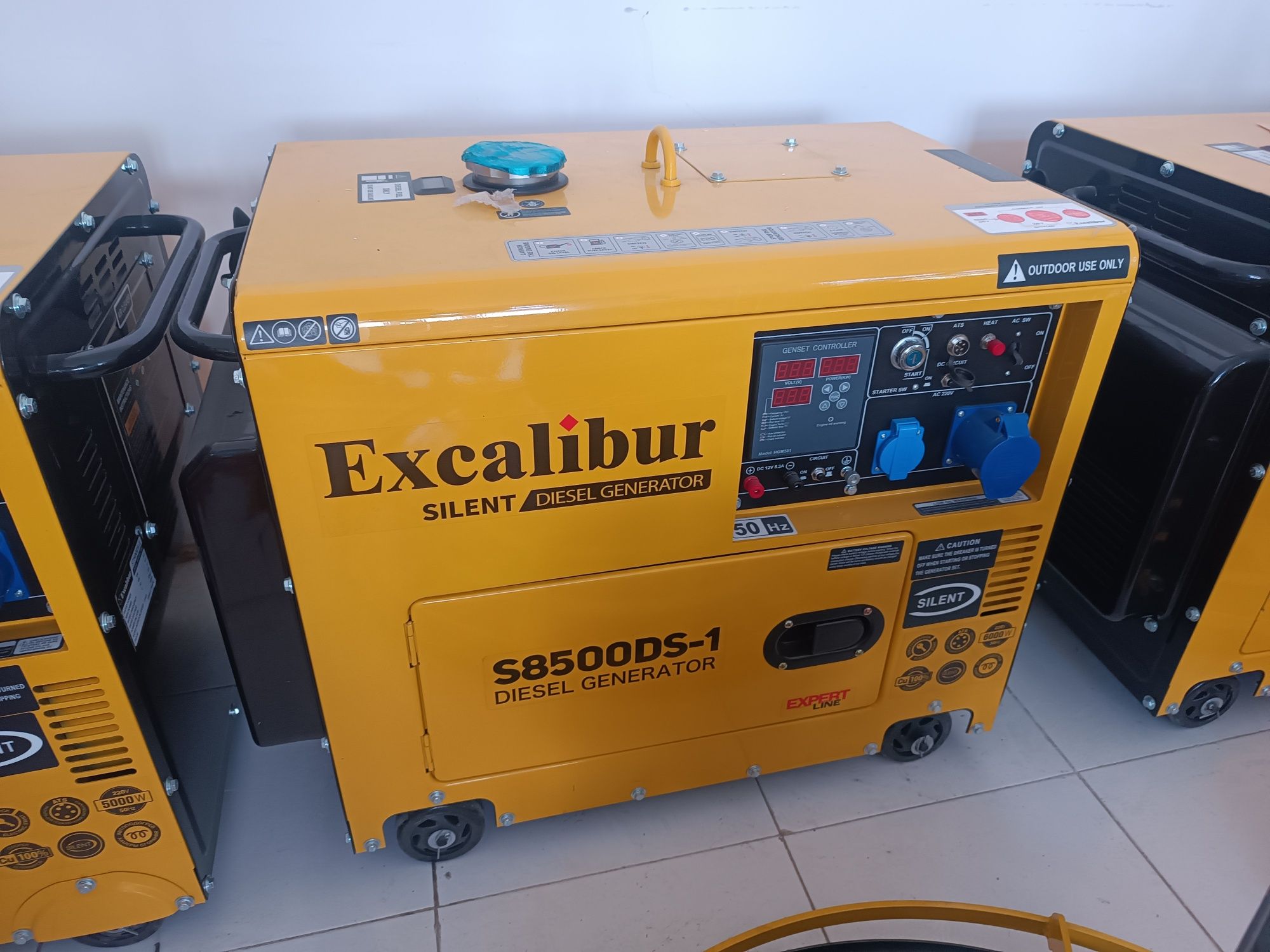 Generator asartimentlari bor.