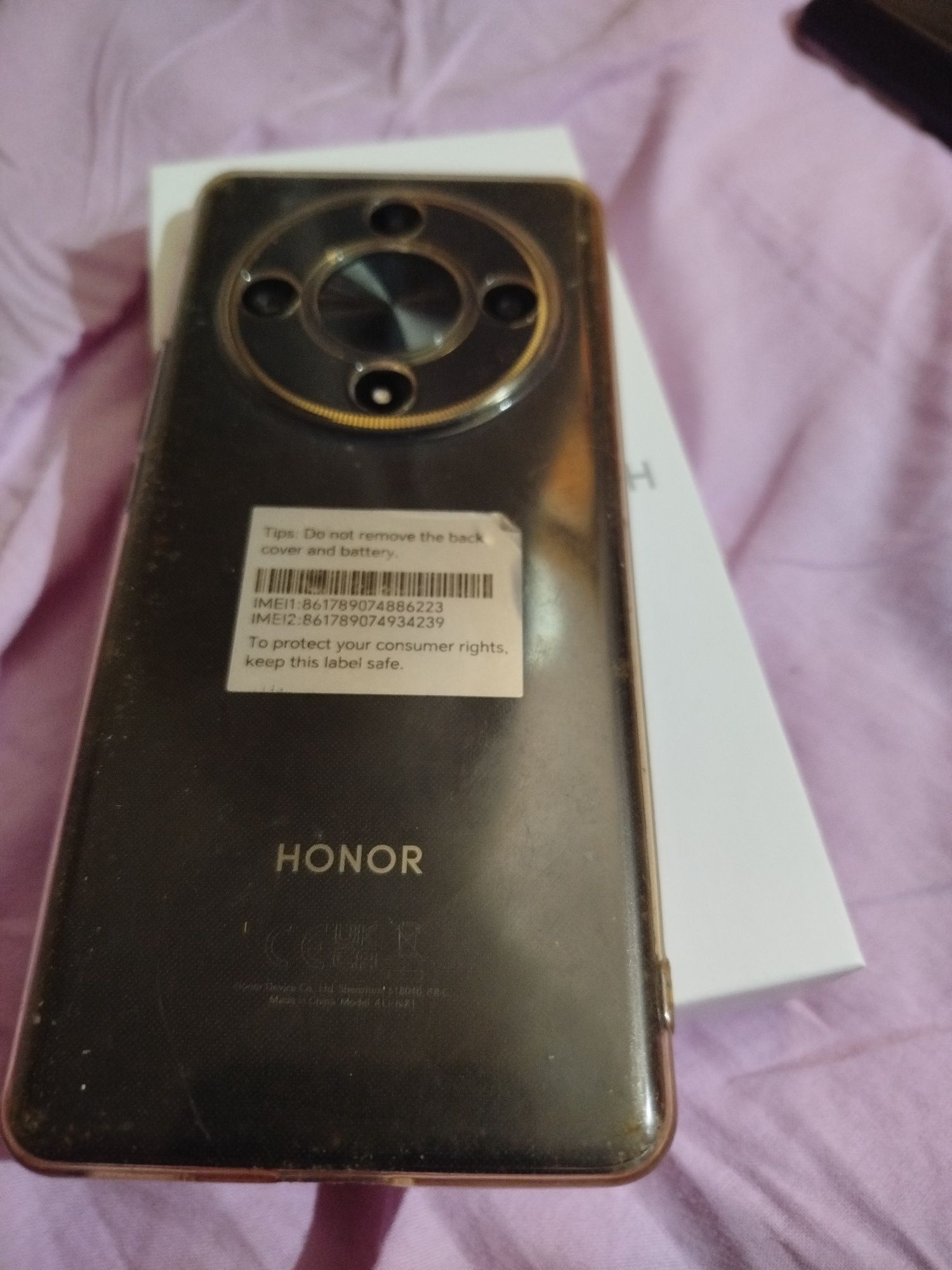 Телефон HONOR  256 гб. Със гаранция