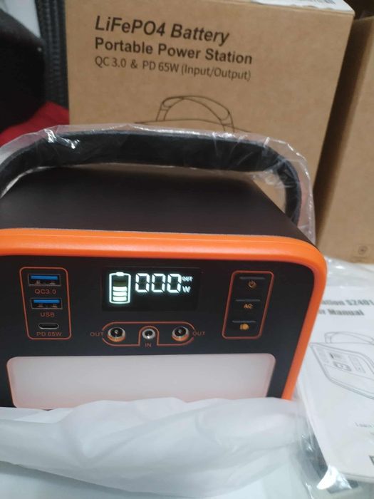 Power station S2401 lifepo4 battery de 200wat Nou