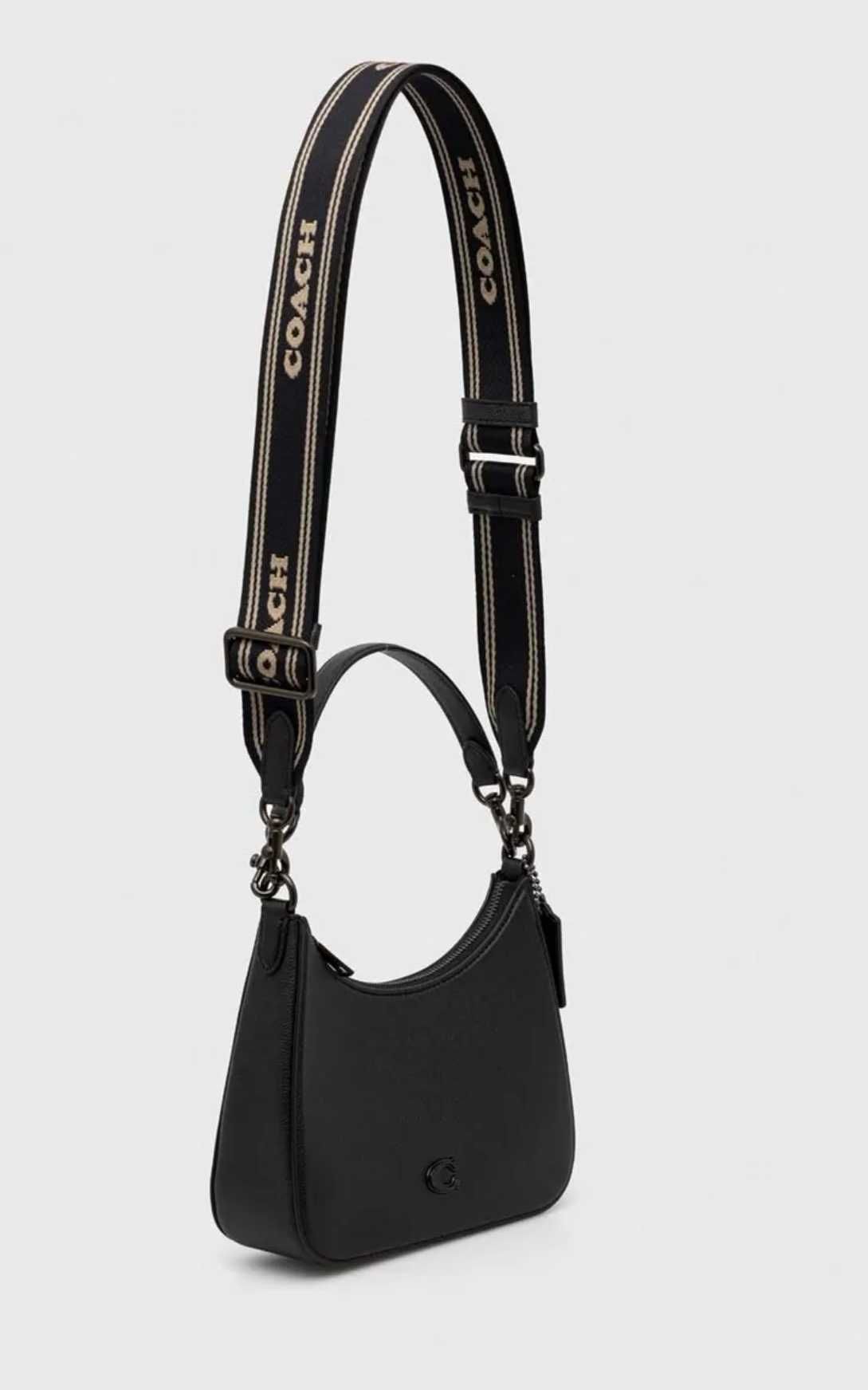 Кожена чанта Teri Hobo Coach