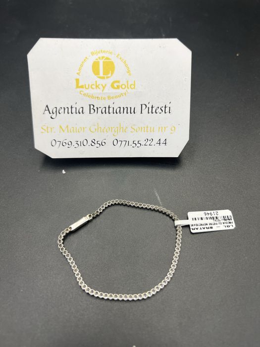 Bratara tenis aur 14 k 2,75 gr lungime 14 cm cod21946