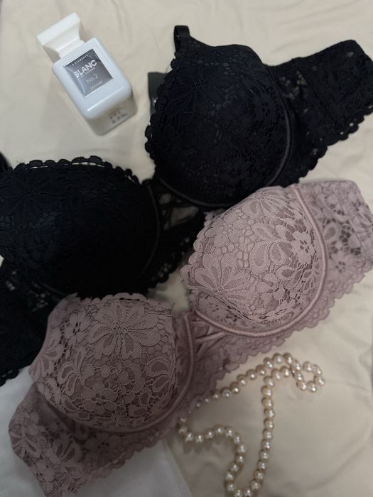 Нежный кружевной бра на тонком поролоне