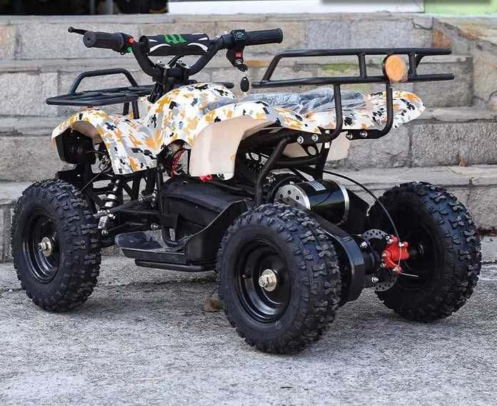 Детско електрическо АТВ Max Motors ATV 1200W Gray Chess