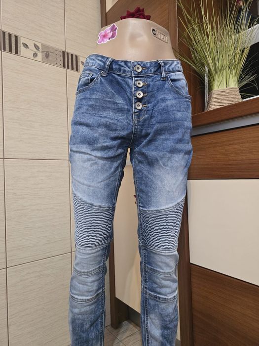 Pantaloni blugi skinny dama Amisu