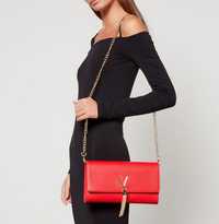 Valentino Women's Divina Large Shoulder Bag - Red