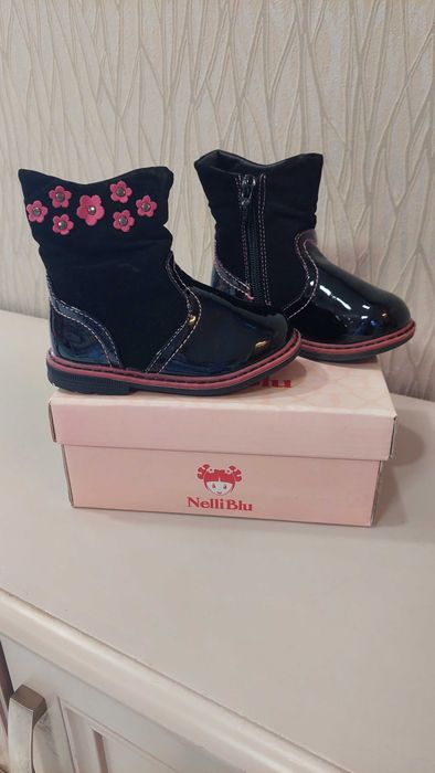 Детски ботички за момиче 22 номер, нови