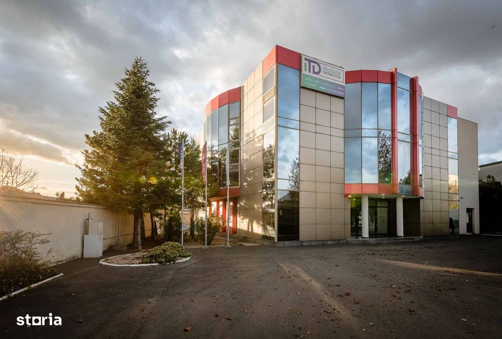 Vânzare complex birouri + depozite – 4.231 mp teren – Tunari