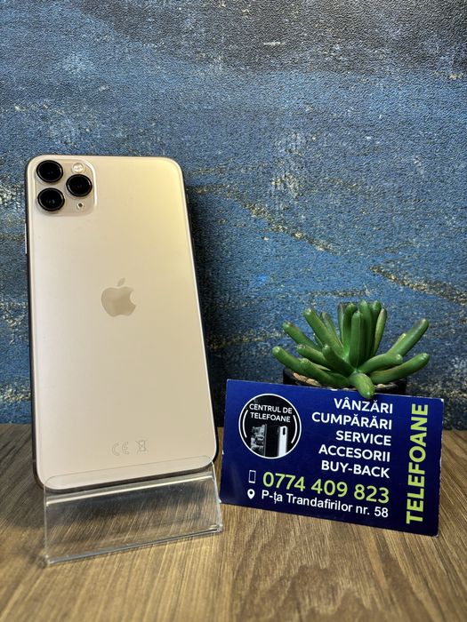 Iphone 11 Pro Max/256Gb/Garantie 2Ani Centrul de Telefoane/Rate