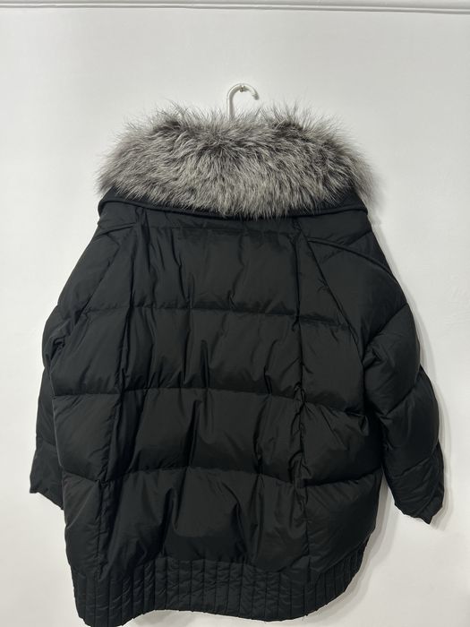 Geaca cu blana naturala de vulpe