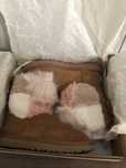 UGG W classic short patchwork fluff 1098071 W/CHE