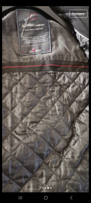 Palton Barbatesc Lâna