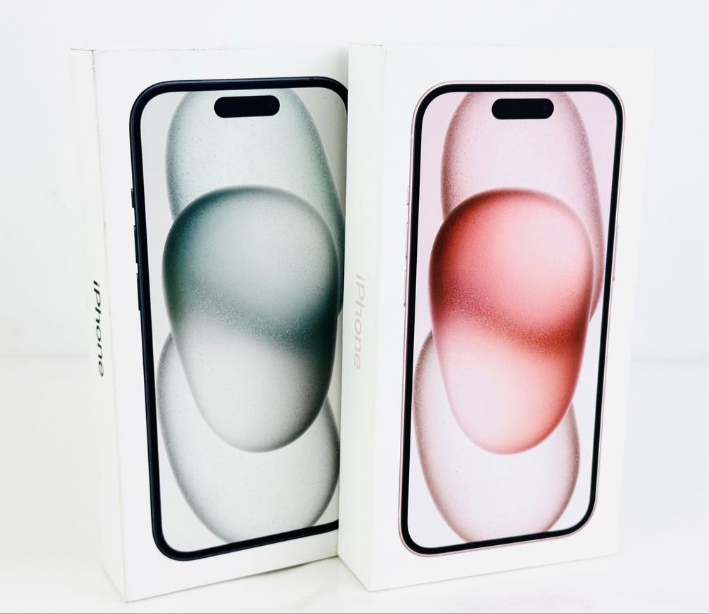 НОВ! Apple iPhone 15 Plus 128GB Black / Pink Гаранция!