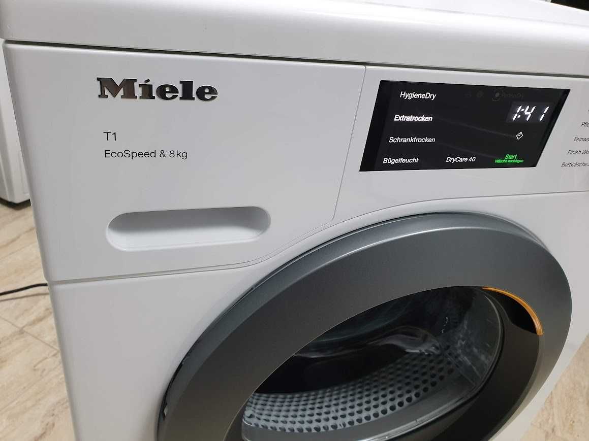 Wi-Fi - Miele T1 Сушилня с Термопомпа и Аларма Миеле 12м Гаранция