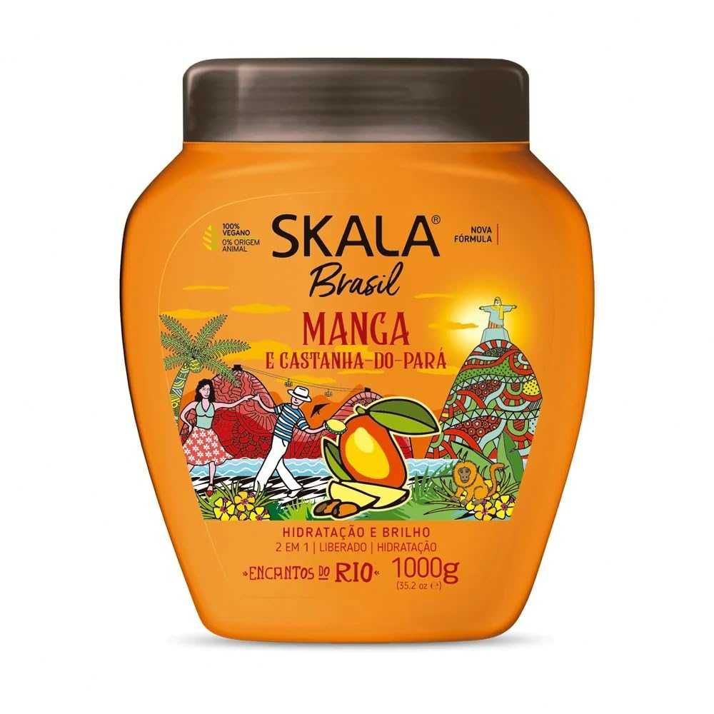 Cremă tratament 2in1 Skala Brasil Maracuja 1000g