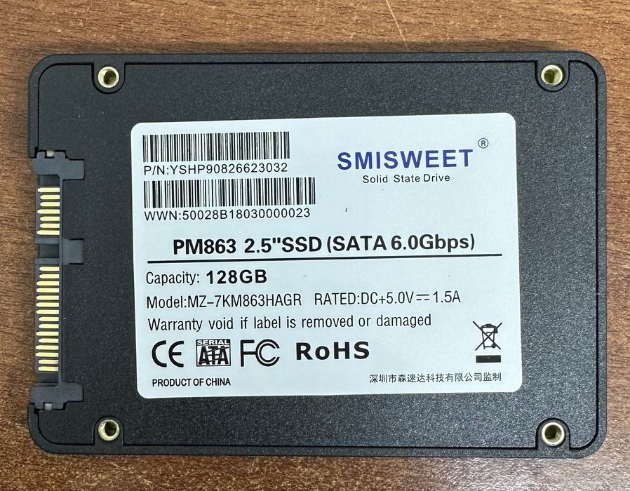 SSD SATA 128/256/512GB