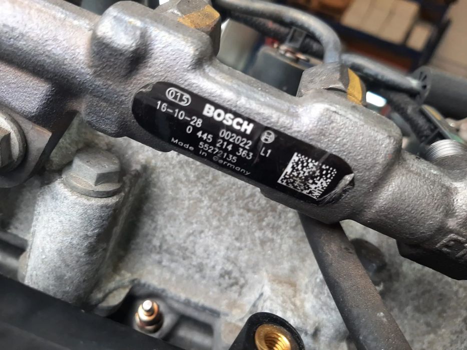 rampa injectoare 1.6 d multijet 55260384 fiat tipo 500x  jeep compass 0445214363