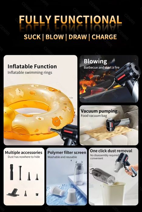 Aspirator portabil Cenrr