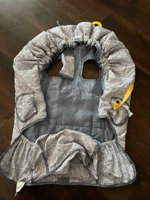 Marsupiu Isara Organic + Husa multifunctionala pt carucior cumparaturi