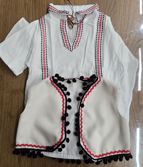 Set copii IE + vesta motive tradiționale