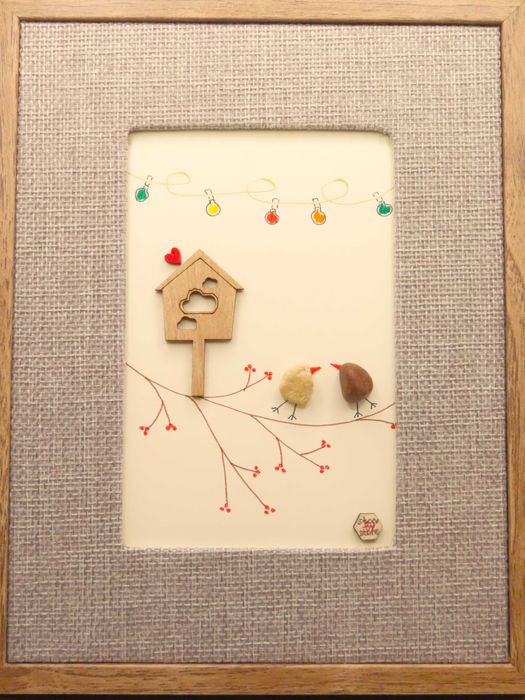 Коледни ръчно изработени пана за подарък