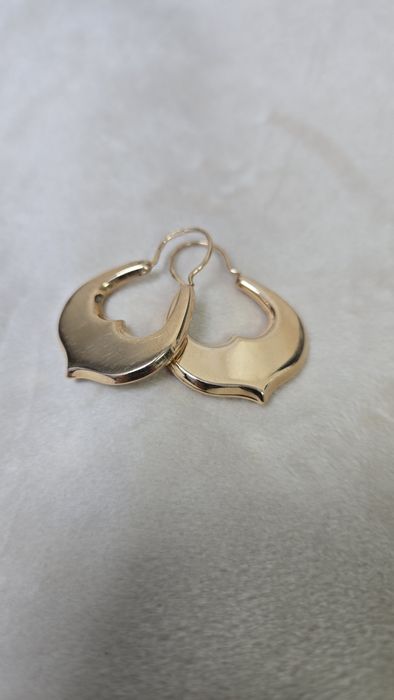 Серьги золотые ЖанТаС ломбард Астана