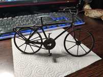 Bicicleta vintage in miniatura