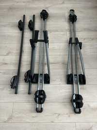 Set Thule (bara transversala + suporti bicicleta)