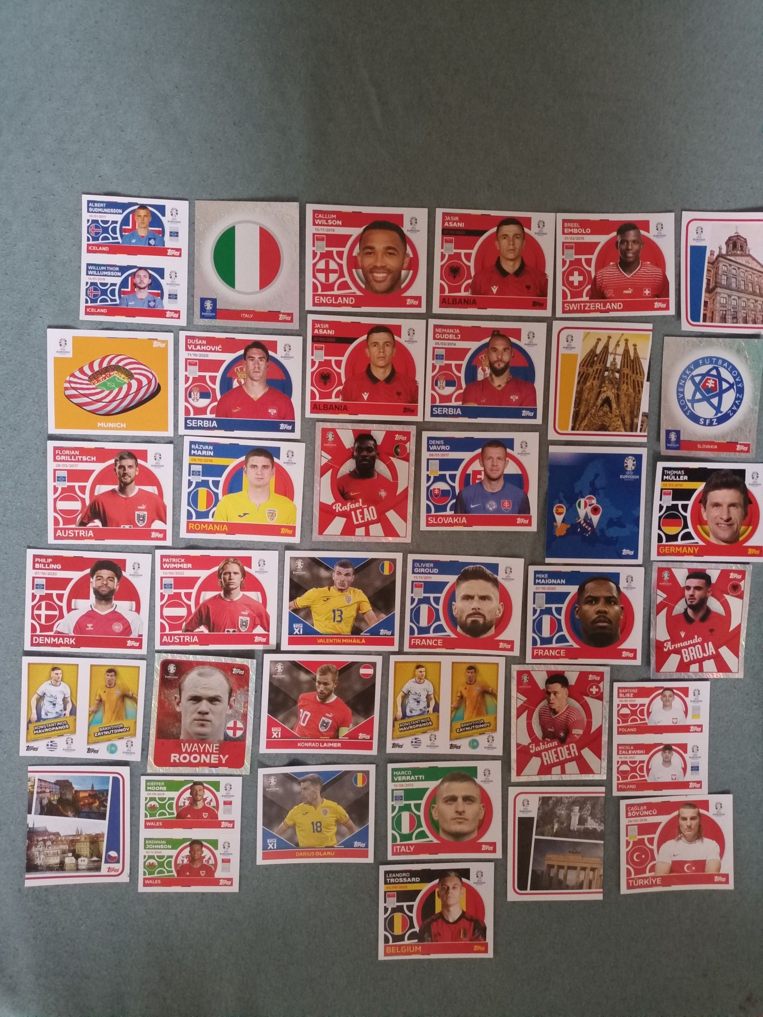 Stickere Euro 2024