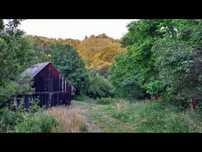 Particular vand teren castelu Bran, la munte