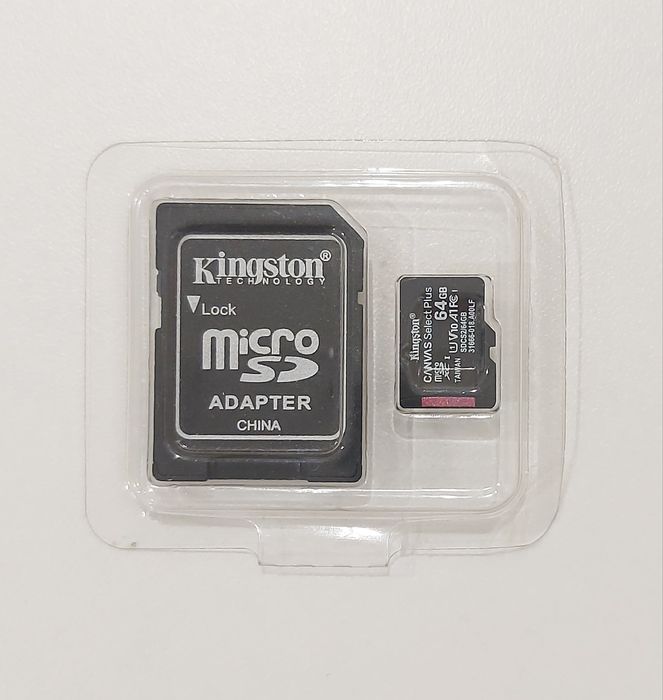 Карта памяти Kingston Canvas Select Plus MicroSDXC 64GB Class 10 64GB