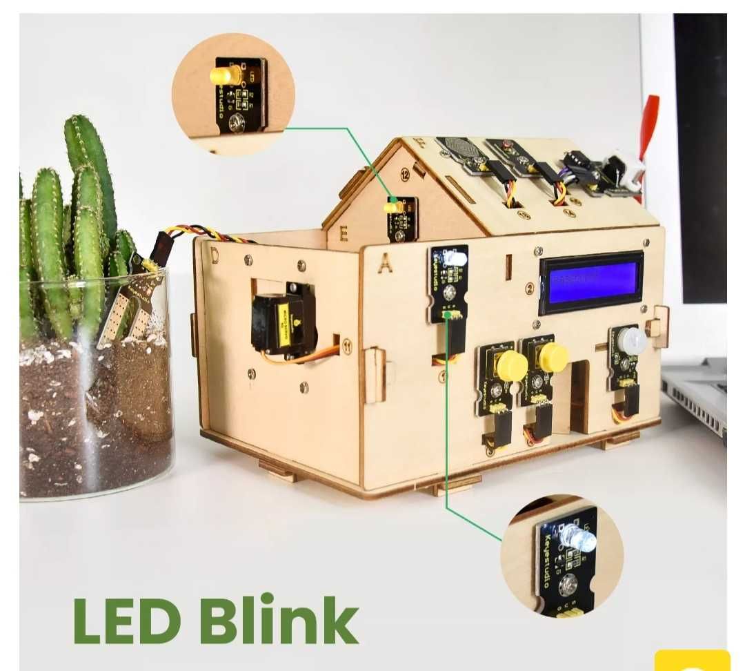 Ардуино 8 Smart Home Kit with Board for Arduino DIY STEM