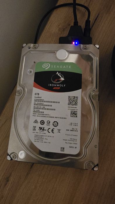 Hdd ironwolf 6TB