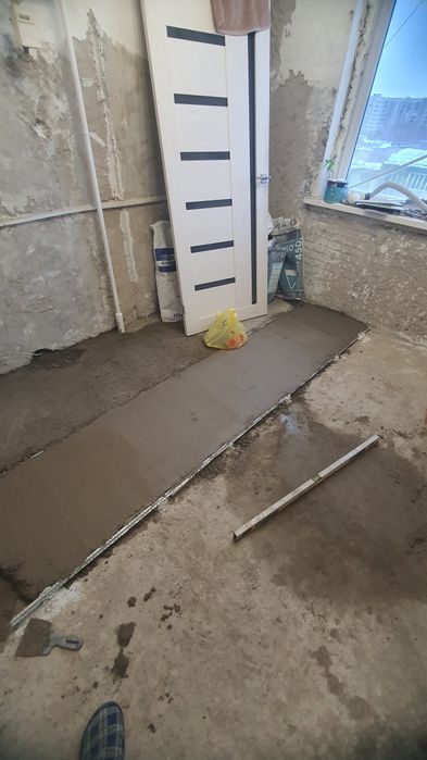 Стяжка, заливка полов